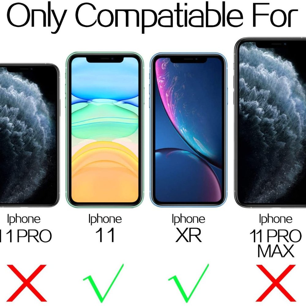 3-Pack iPhone XR or iPhone 11 Screen Protectors